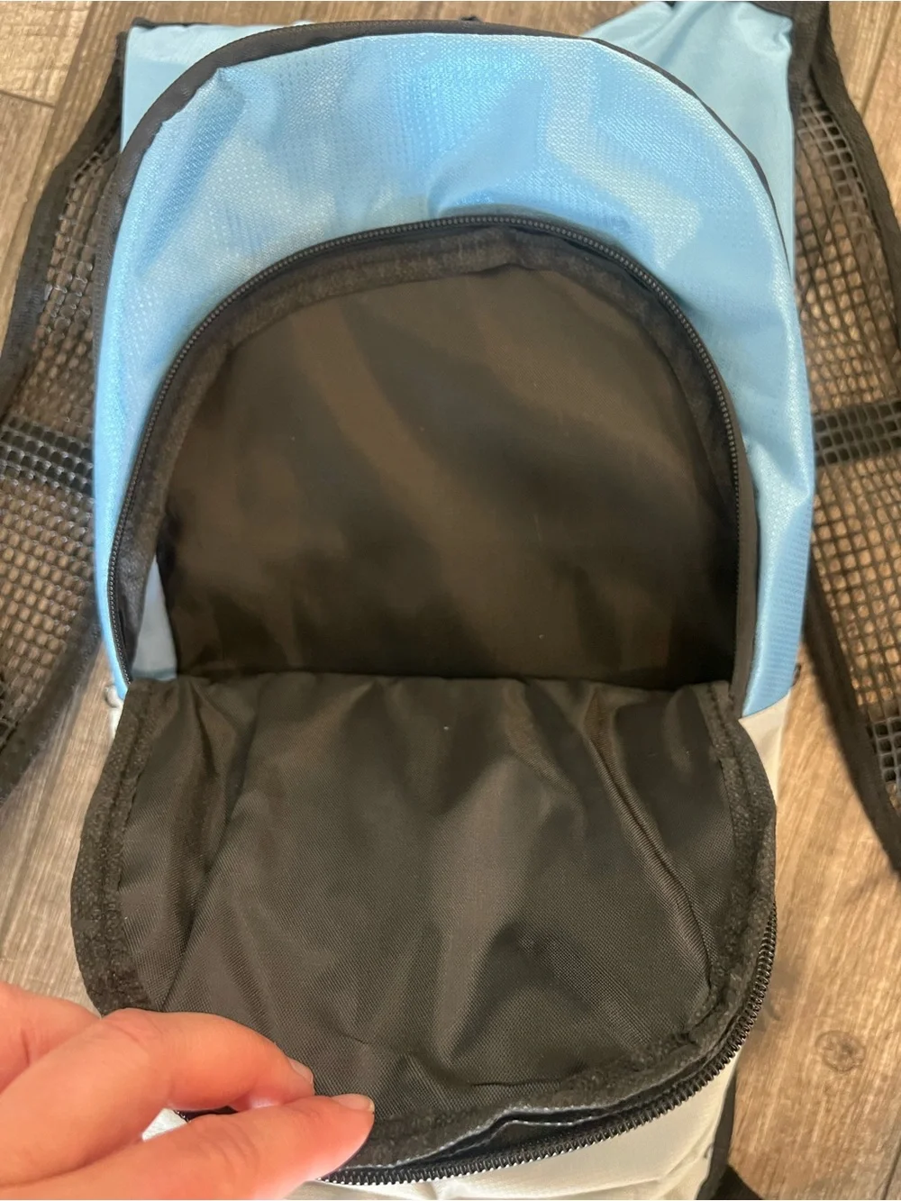 Light Blue and Gray Men's BYU EFY Backpack